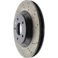 Stoptech - StopTech Sport Cryo Cross Drilled Brake Rotor Front Left 128.62046CL - Image 2