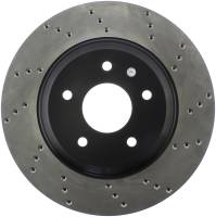 StopTech Sport Cross Drilled Brake Rotor Front Left 128.62046L