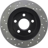 Stoptech - StopTech Sport Cryo Cross Drilled Brake Rotor Rear Left 128.62064CL - Image 5