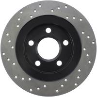 Stoptech - StopTech Sport Cross Drilled Brake Rotor Rear Left 128.62064L - Image 2