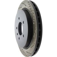 Stoptech - StopTech Sport Cryo Cross Drilled Brake Rotor Rear Left 128.62071CL - Image 2