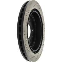 Stoptech - StopTech Sport Cryo Cross Drilled Brake Rotor Rear Left 128.62071CL - Image 3