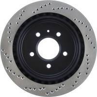 Stoptech - StopTech Sport Cryo Cross Drilled Brake Rotor Rear Left 128.62071CL - Image 4