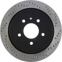 Stoptech - StopTech Sport Cryo Cross Drilled Brake Rotor Rear Left 128.62071CL - Image 5
