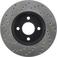 Stoptech - StopTech Sport Cryo Cross Drilled Brake Rotor Front Left 128.62072CL - Image 2