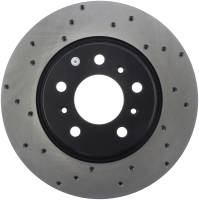 StopTech Sport Cross Drilled Brake Rotor Front Right 128.62073R