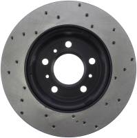Stoptech - StopTech Sport Cross Drilled Brake Rotor Front Right 128.62073R - Image 2