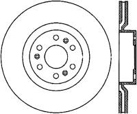 StopTech Sport Cross Drilled Brake Rotor Rear Left 128.62076L