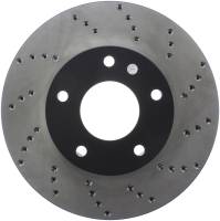 Stoptech - StopTech Sport Cross Drilled Brake Rotor Front Left 128.62081L - Image 2