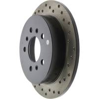 Stoptech - StopTech Sport Cryo Cross Drilled Brake Rotor Rear Left 128.62097CL - Image 3