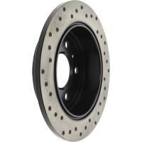 Stoptech - StopTech Sport Cryo Cross Drilled Brake Rotor Rear Left 128.62097CL - Image 4