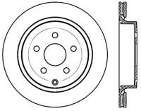 StopTech Drilled Sport Brake Rotor - 128.62113L