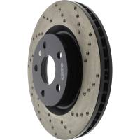 Stoptech - StopTech Sport Cryo Cross Drilled Brake Rotor Front Left 128.62114CL - Image 2