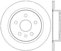 StopTech Sport Cross Drilled Brake Rotor Rear Left 128.62115L