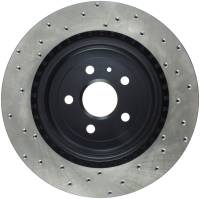 StopTech Sport Cross Drilled Brake Rotor Rear Left 128.62119L