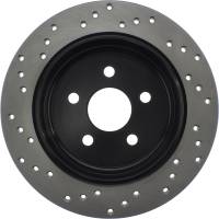 Stoptech - StopTech Sport Cryo Cross Drilled Brake Rotor Rear Left 128.63054CL - Image 3