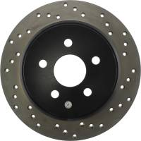 Stoptech - StopTech Sport Cryo Cross Drilled Brake Rotor Rear Left 128.63054CL - Image 4