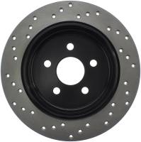 Stoptech - StopTech Sport Cross Drilled Brake Rotor Rear Left 128.63054L - Image 2