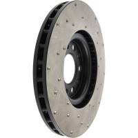 Stoptech - StopTech Sport Cryo Cross Drilled Brake Rotor; Front Right - Image 3