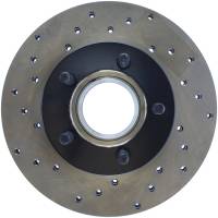 Stoptech - StopTech Sport Cross Drilled Brake Rotor Front Right 128.65035R - Image 2