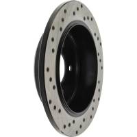 Stoptech - StopTech Sport Cryo Cross Drilled Brake Rotor Rear Left 128.65052CL - Image 4