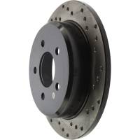 Stoptech - StopTech Sport Cryo Cross Drilled Brake Rotor Rear Left 128.65052CL - Image 5