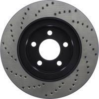 Stoptech - StopTech Sport Cryo Cross Drilled Brake Rotor Front Left 128.65082CL - Image 2