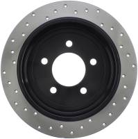 Stoptech - StopTech Sport Cross Drilled Brake Rotor Rear Left 128.65085L - Image 1