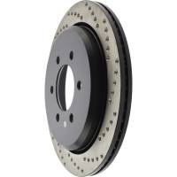 Stoptech - StopTech Sport Cryo Cross Drilled Brake Rotor Rear Left 128.65095CL - Image 2