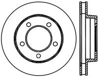 StopTech Sport Cross Drilled Brake Rotor Rear Left 128.65113L