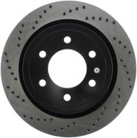 Stoptech - StopTech 2019 Ford Raptor w/ Electronic Parking Brake Sport Cross Drilled Right Rear Rotor - 128.65153R - Image 2