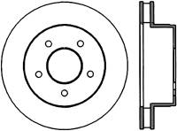 StopTech Sport Cross Drilled Brake Rotor Front Right 128.66022R