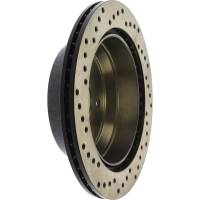 Stoptech - StopTech Sport Cryo Cross Drilled Brake Rotor Rear Left 128.66039CL - Image 3