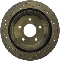 StopTech Sport Cross Drilled Brake Rotor Rear Left 128.66039L
