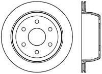StopTech Sport Cross Drilled Brake Rotor Rear Left 128.66041L