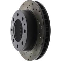 Stoptech - StopTech Sport Cryo Cross Drilled Brake Rotor Front Right 128.66042CR - Image 3