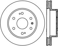 StopTech 07-11 GM Silverado 1500 Cross Drilled Right Front Rotor - 128.66057R