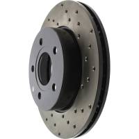 Stoptech - StopTech Sport Cryo Cross Drilled Brake Rotor Front Left 128.67042CL - Image 4