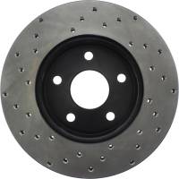 Stoptech - StopTech Sport Cryo Cross Drilled Brake Rotor Front Left 128.67042CL - Image 5