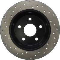 Stoptech - StopTech Sport Cryo Cross Drilled Brake Rotor Rear Left 128.67043CL - Image 4
