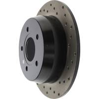 Stoptech - StopTech Sport Cryo Cross Drilled Brake Rotor Rear Left 128.67043CL - Image 5