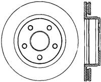 StopTech Drilled Sport Brake Rotor - 128.67054L