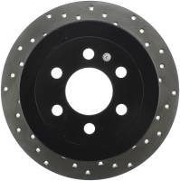 Stoptech - StopTech Sport Cross Drilled Brake Rotor Rear Left 128.67058L - Image 1