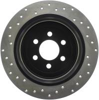 Stoptech - StopTech Sport Cross Drilled Brake Rotor Rear Left 128.67058L - Image 2