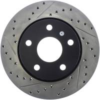 Stoptech - StopTech 07-13 Jeep Wrangler Drilled Right Front Rotor - 128.67068R - Image 2