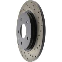 Stoptech - StopTech Sport Cryo Cross Drilled Brake Rotor; Rear Left - Image 4