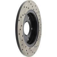 Stoptech - StopTech Sport Cryo Cross Drilled Brake Rotor; Rear Right - Image 3