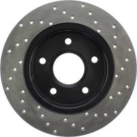 Stoptech - StopTech Sport Cryo Cross Drilled Brake Rotor; Rear Right - Image 4