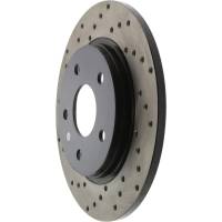 Stoptech - StopTech Sport Cryo Cross Drilled Brake Rotor; Rear Right - Image 5