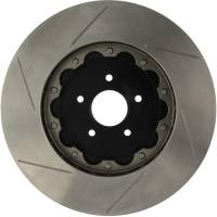 Stoptech - StopTech 09-11 Nissan GT-R Front Left Slotted Bare Iron 380x34mm Aero-Rotor Kit - 129.42104.13 - Image 5